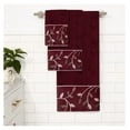 thumbnail image 2 of Aubury Collection, Towel Set, Burgundy, 2 of 3