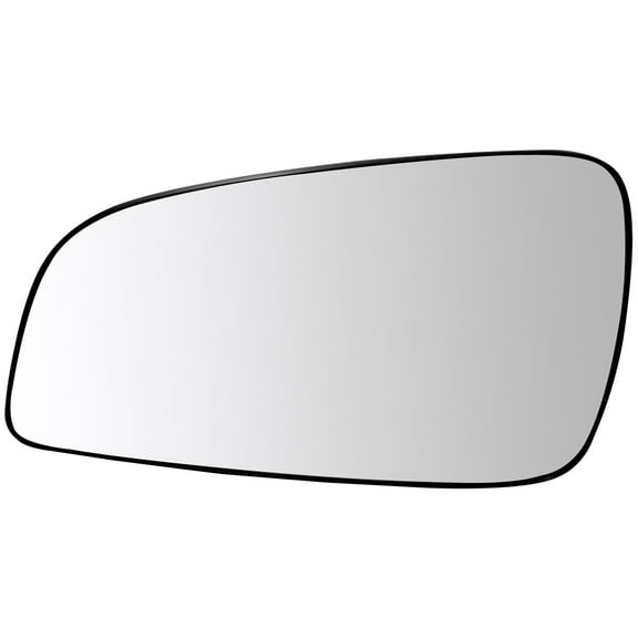 SCITOO Side View Mirror Driver Left Side Mirror Glass Fit For 2008-2012 For chevy Malibu, 07-09 For Saturn Aura Diagonal 8-1/4 Inch Flat Chrome Exterior Mirror Glass OE:15902389 PL:GM1324120