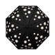 thumbnail image 1 of Paraguas De Bolsillo Mágico Flores Negro Importadora La Merced Tela Ultra Resistente, 1 of 4
