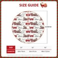 thumbnail image 2 of Salouo Retro Train Christmas Tree Skirt 30" Farmhouse Christmas Decorations Snowman Xmas Tree Skirt Tree Mat for Holiday Party Decor, 2 of 8