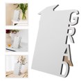thumbnail image 1 of HEALEEP Sublimation Blank Graduation Photo Design For Table Centerpiece Decor For Graduation And Keepsakes, 1 of 7