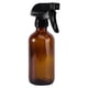 thumbnail image 1 of Botellas de spray de vidrio marrón vacías de 250 ml, contenedor portátil recargable, pulverizador de gatillo duradero para aceites esenciales, productos de limpieza y aromaterapia., 1 of 6