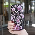 thumbnail image 6 of TECH CIRCLE Flip Wallet Phone Case for iPhone 17 Air (6.5", 2025) with Credit Card/Cash Slot, Stand Feature, Beatiful Floral Pattern PU Leather Protective Lightweight Cute Case, Pink Flowers, 6 of 6