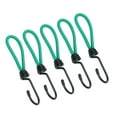 thumbnail image 1 of Senjay Elastic Cord Buckle,Tent Hooks,5pcs Canopy Hooks Multifunctional Portable Green Elastic Rope Buckles For Outdoor Camping Canopy Tent Fixing, 1 of 8