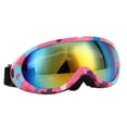 thumbnail image 1 of Gafas de sol para perros, gafas para perros, gafas para mascotas, protección UV, a prueba de viento para perros, protección de ojos, lentes rojos, marco rosa y azul, 1 of 12