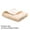 Yellow YE, variant on Latrodar Children's Towel, Fiber, Random Pattern, Untwisted Yarn, Towel, Elaborately Made ldren's Face Washing Yellow 4.8x4.8 Inch Home Tools