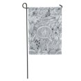 thumbnail image 1 of NUDECOR Hand Lettering Positive Signs Star Heart Speech Bubbles Geometric Forms Garden Flag Decorative Flag House Banner 28x40 inch, 1 of 2