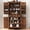 Brown 4 Doors 2 Drawers + MDF, variant on 71" Tall Farmhouse Kitchen Pantry Cabinet with Pull Out Organizers & Drawers,Brown
