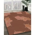 thumbnail image 2 of Ahgly Company Indoor Rectangle Patterned Halloween Orange Area Rugs, 4' x 6', 2 of 6