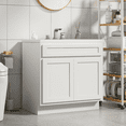 thumbnail image 2 of Vanity Art VA4030W 30 in. Vanity Cabinet with Knockdown, White, 2 of 9