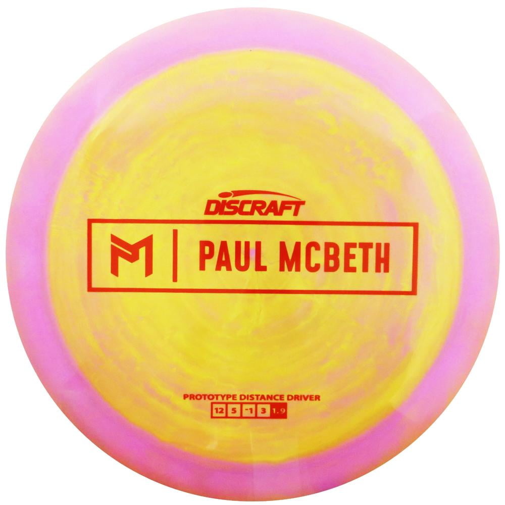 Discraft Limited Edition Prototype Paul Mcbeth Signature Esp Kong Distance Driver Golf Disc Colors May Vary Walmart Com Walmart Com