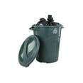 Hyper Tough 32 Gallon Heavy Duty Plastic Recycling Garbage Can