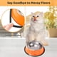 thumbnail image 4 of Cuencos para gatos para comida y agua, 3 piezas Rapsrk, antideslizantes, de acero inoxidable, pequeños cuencos para comida para gatos, cuencos para mascotas, platos apilables para cachorros y gatos, 4 of 6