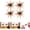 Style B, variant on Sea Urchin Soft Bait - 4Pcs Realistic Fuzzy Dice Fishing Lure, with Reflective Stars for All Waters