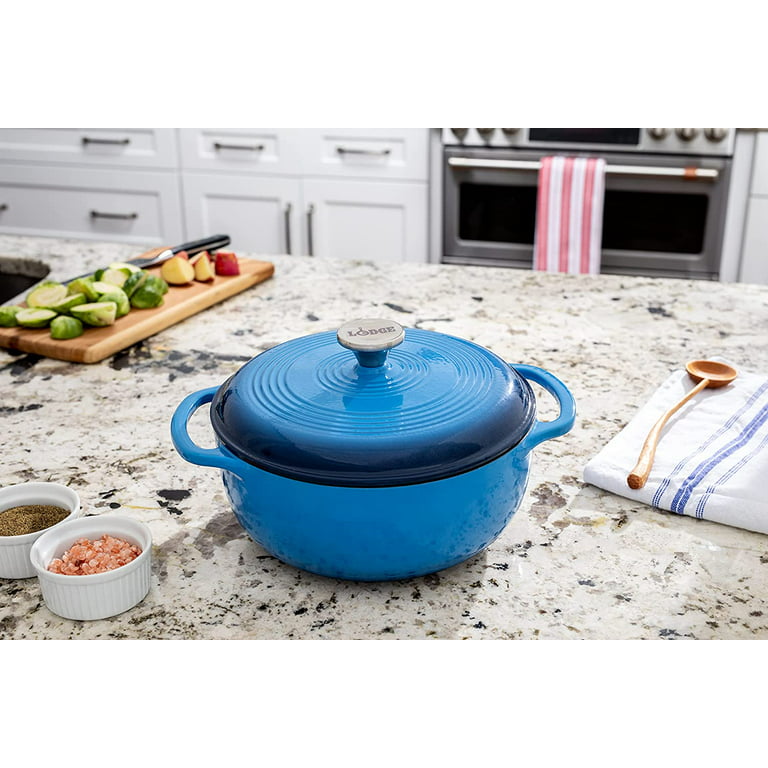 Lodge Cast Iron Cast Iron Enameled Dutch Oven, EC4D33 at Tractor
