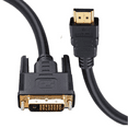 thumbnail image 5 of HDMI vers DVI, Câble HDMI vers DVI Plaqué Or Compatible pour Ordinateur, de Bureau, Portable, PC, Moniteur, Projecteur, HDTV, Raspberry Pi, Roku, Xbox et Plus, 5 of 5