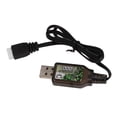 thumbnail image 1 of Chargeur USB de Batterie RC LiPo, Mini Chargeur USB Haute Performance Stable pour SCX24 AXI90081 pour Voiture RC 1/24, 1 of 7