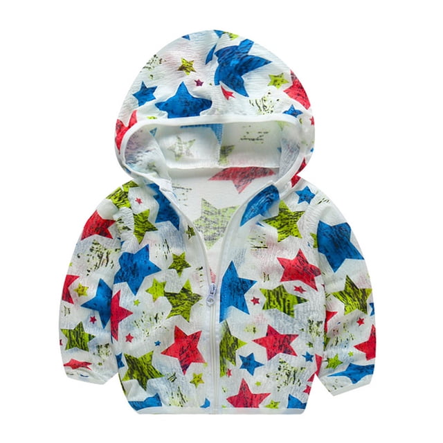 Gibobby Blusas Holgada Ropa Mangas largas Niñas solar Dibujos animados Estampado Verano Sol Niñas Tops (Rojo, 2-3 Años)