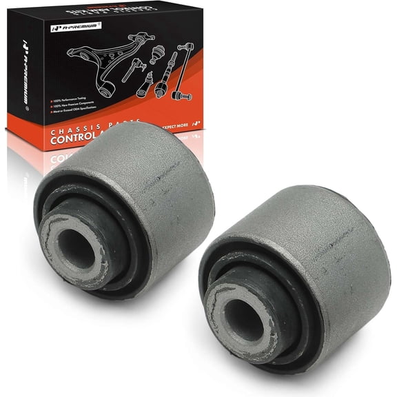 A-Premium 2 x Rear Outer Upper Control Arm Bushing Kit, Compatible with Honda CR-V 2002-2006, Civic 2001-2005, Element 2003-2011