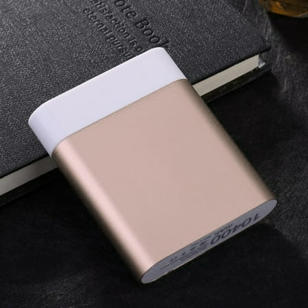 DIY 4*18650 Battery Power Bank Charger Box For iPhone