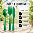Green Plasticware 300 Cutlery Set - Walmart.com