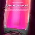 thumbnail image 4 of PENGXIANG Bluetooth Speaker with Lights Night Light Bluetooth Speaker HiFi Quality Sound Portable Wireless Bluetooth 5.0 Speaker LED Bluetooth Speaker for Home Listening Music, 4 of 9
