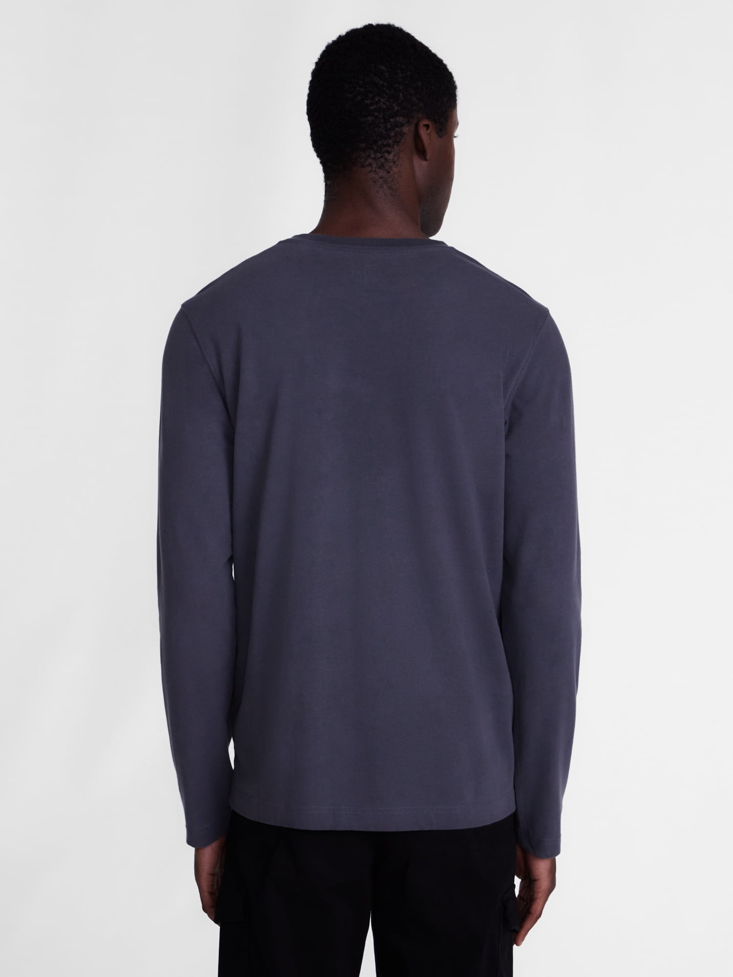 George Men's Henley Shirt with Long Sleeves, Sizes S-5XB