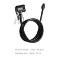 thumbnail image 2 of Manguera de aire de bomba, conector de 125cm, resistencia a la corrosión para boquillas francesas de EE. UU., Reino Unido, 2 of 5