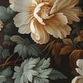 thumbnail image 4 of Designart "Elegance In Rustic Brocade IV" Floral Blackout Curtain Panels, 4 of 4
