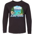 thumbnail image 3 of Inktastic Lake Tahoe Scenic View USA Long Sleeve Youth T-Shirt, 3 of 5