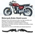 thumbnail image 4 of Poignée de Frein Ergonomique Réglable pour CB350 Hness GB350 avec 6 Angles Réglables, Alliage d'Aluminium et Anodisé, Convient à CB350 2021-2023, 4 of 7