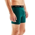 thumbnail image 2 of 5-Pack Boxer Briefs by Bolter Men's Cotton Spandex Underwear Tagless (X-Large, Greens), 2 of 4
