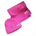thumbnail image 4 of Winter Set with Long Scarf Knit Beanie Cap Wrap Twice for Added Warmth Hat Scarf, 4 of 4