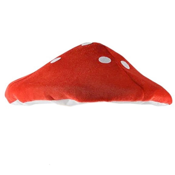 Giaone Creative Stuffed Mushroom Shape Hat Unisex Christmas Party Carnivals Hat