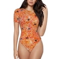 thumbnail image 2 of Picia Spider Womens One Piece Swimsuits Modest Tummy Control Bathing Suits Lace Up Slimming Swim Suit-Small, 2 of 9