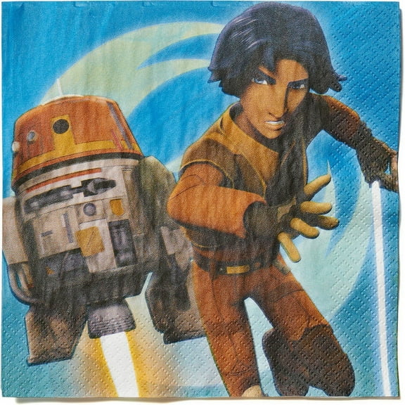Star Wars Rebels, Lunch Napkins, 16 Count, Party Supplies