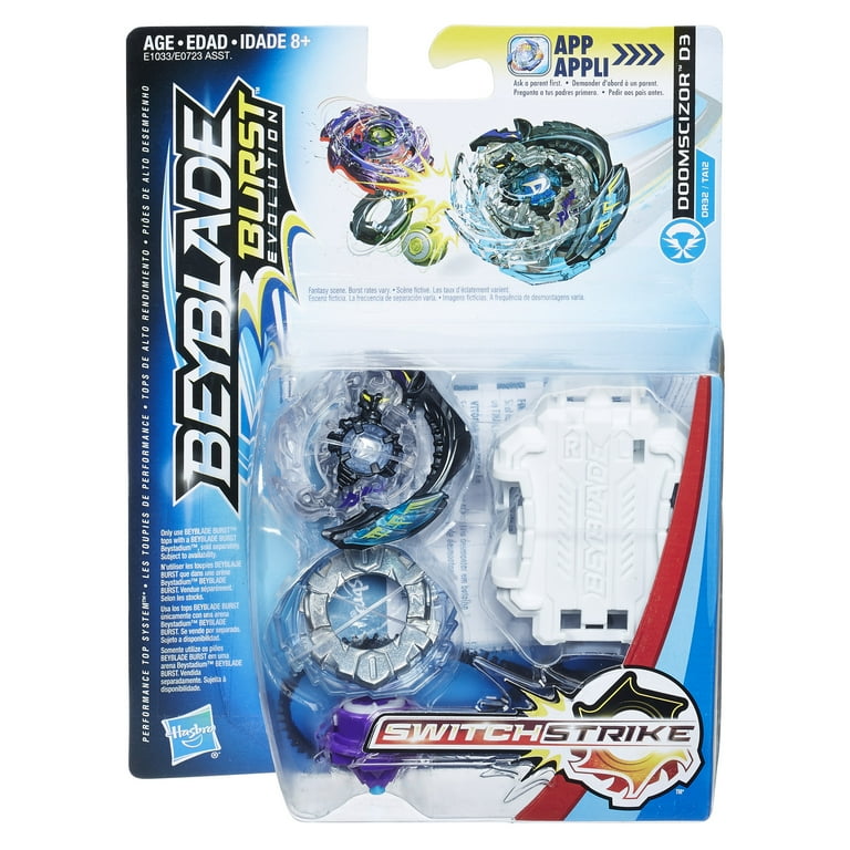 Beyblade Burst Evolution SwitchStrike Starter Pack Doomscizor D3 