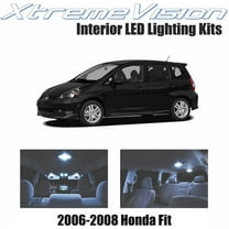 XtremeVision Interior LED for Honda Fit 2006-2008 4 Pieces Cool White Interior LED Kit Installation Tool
