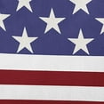 thumbnail image 2 of 26" x 26" Simply Daisy USA Flag Poly Pillow with Zipper, Purplish Blue Qty 1, 2 of 3