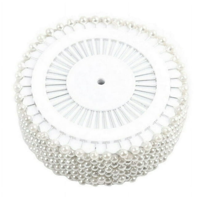 480 Pcs Sewing Locating Straight Pins Imitation Pearl Beads Head Needles(Multicolor)