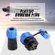 thumbnail image 2 of Conector de empuje de manguera de aire, 10 piezas Conectores de empuje rectos Conectores de empuje neumáticos Conectores rectos neumáticos Diseño elevado Jadeshay A, 2 of 7