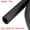 Black, variant on Uxcell Rubber Foam Grip Tubing Non-slip Soft for Fitness, Tools Handle Support 5ft Black 1 3/16"