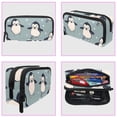 thumbnail image 3 of MUOOUM Pencil Case, Cute Penguin Pattern Large Capacity Pencil Pouch Stationery Pen Bag, 3 of 7