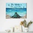 thumbnail image 4 of Sea Turtle Wall Art Inspirational Quotes Pictures Wall Decor Beach Ocean Sunset Canvas Painting Prints Coast Scenery Artwork Modern Home Decoration Framed for Living room Bedroom Bathroom Office, 4 of 7