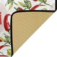 thumbnail image 4 of SKYSONIC Chili Pepper Kitchen Mats Washable Long Floor Runner Rug Non-Slip Fatigue Area Rugs Red Colors Absorbent Doormat Cushioned for Farmhouse Home Bath Indoor Outdoor Decor 39x20 in, 4 of 7