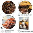 thumbnail image 3 of Designart "Unveiling Rural Fusion I" Farm Floater Framed Canvas Wall Art, 3 of 5