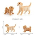 thumbnail image 3 of TISHITA Animaux Modèle Jouets Miniature Scènes Décor Fournitures Cadeaux Jeu Chien, 3 of 7