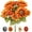 Blue, variant on ZDWQFA Artificial Sunflowers Bouquet Fake Vintage Sunflower Autumn Flower for Decoration,9 Floral Heads Faux Flowers Bunch for Home Decor