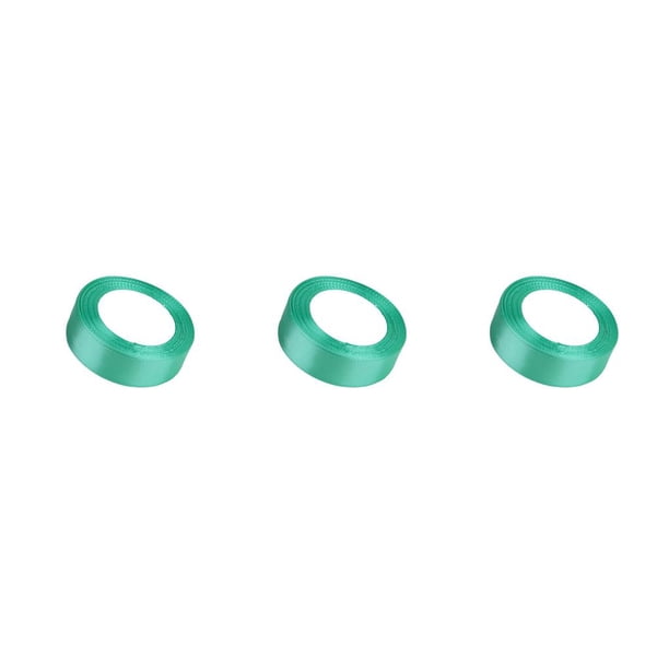 Wosthever Cinta de papel de regalo Ropa hecha a mano Suministro de accesorios para manualidades DIY Festival Cintas de poliéster Navidad Cyan 54 Type1 NO1