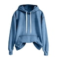thumbnail image 4 of 2026 New!Women's Oversized Printed Sweatshirt Pullover Loose Casual Denim Hoodie, 4 of 8